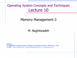 OperatingSystems-Lecture10