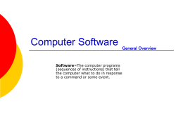 systems software - TeachingComputing.com