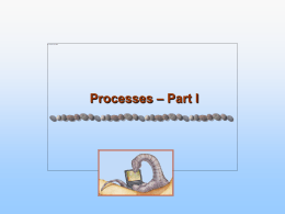 Module 4: Processes