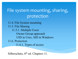 H 11.3. File-System Interface - Mounting Sharing.pptx