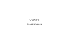 Operating Systems - Sabbir Saleh