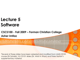 Slides - Forman Christian College Wiki