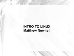Intro-Linux