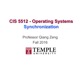 Slides - CIS @ Temple University