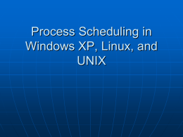 The process scheduling algorithms used by an operating system