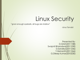 LinuxSecurityx