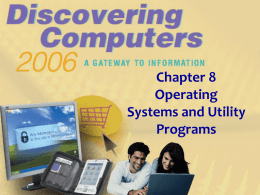 Operating System - Jim Michael Widi`s