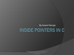Inside C Pointers