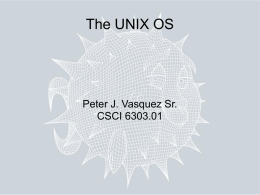 Unix - UTRGV Faculty Web