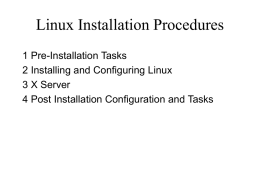 Linux lecture 1and 2