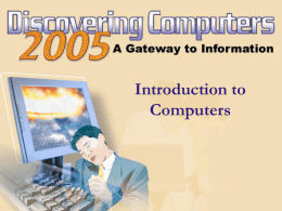 What Is a Computer? - La Salle University