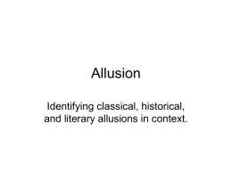 Allusion - rcschools.net