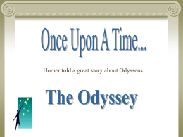 The Odyssey background