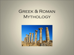 Greek & Roman Mythology - West