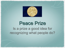 Nobel peace prize Mandela