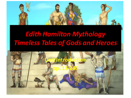 Introduction to Mythology by Edith Hamilton