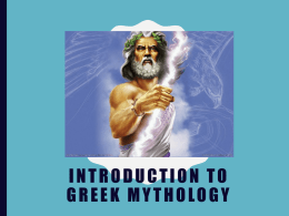 The Gods and Goddesses of Greek Mythology