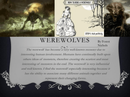 Werewolves - Forest Nichols