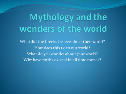 Mythology Intro