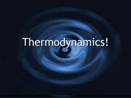 Thermodynamics!!!
