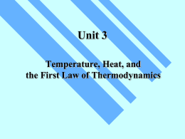 6. Absorption of Heat
