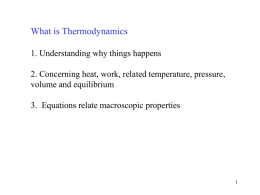 The laws of thermodynamics
