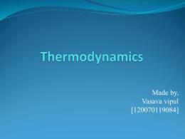 Thermodynamics
