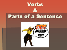 complements and verbs