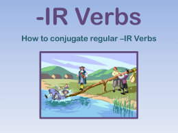 IR+Verbs