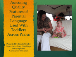 Enhancing Parent-Child Language Through Parental Intervention