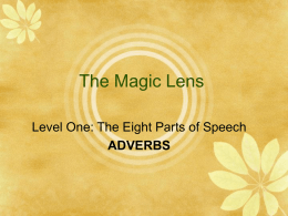 The Magic Lens - X