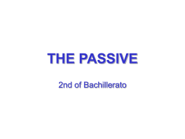 THE PASSIVE