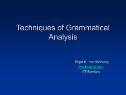 Lecture slides - CSE, IIT Bombay