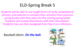 ELD-Spring Break 5