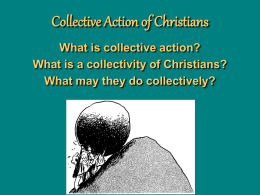 collective action - forest hills church of christ