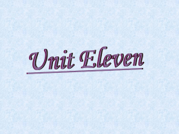 袁茵-Unit Eleven