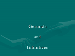 gerunds and infinitives complete explanation