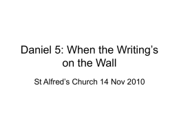 Notes - St Alfred`s Church