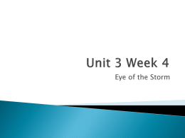 Unit 3 Week 4