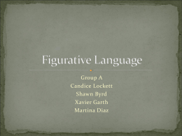 Figurative Language - McLaughlin2010
