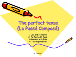 perfect - Frenchteacher.net