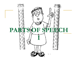 parts of speech - 220112012salinaunisel