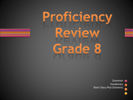 Proficiency Powerpoint Game Review