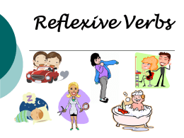 Reflexive Verbs - s3.amazonaws.com