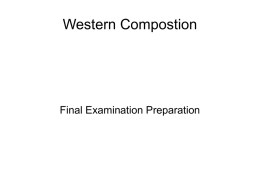 File - Western Composition