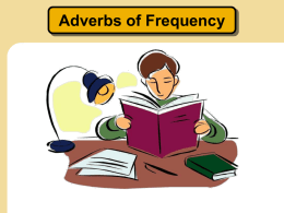 Adverbs of Frequency 2