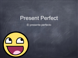 Present Perfectx