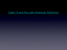 Slide 1 - Spanish-IMS