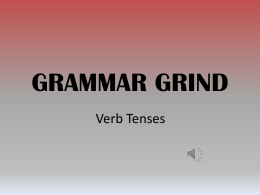 grammar grind - WordPress.com