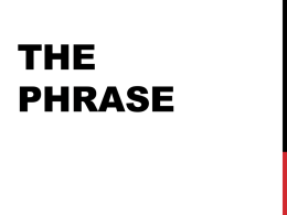 The Phrase - WordPress.com
